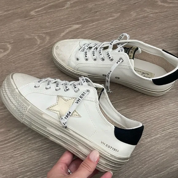 Black and white womens Vintage Havanas - Picture 4 of 5